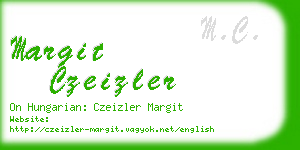 margit czeizler business card